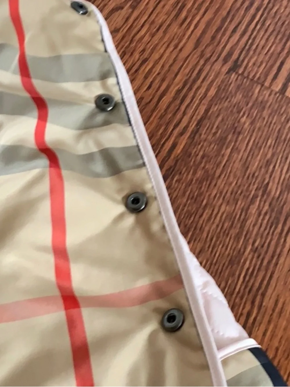 Burberry pink infant jacket